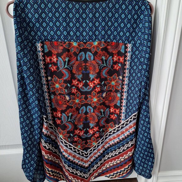 Laundry by Shelli Segal Top with Split Sleeves - Picture 2 of 8